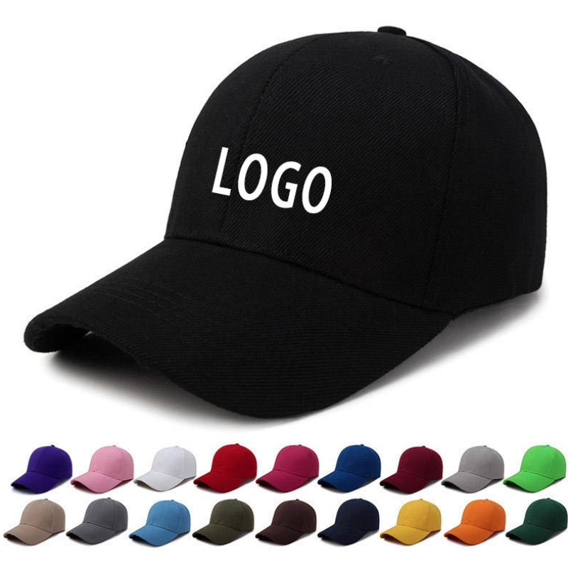 Benutzerdefinierte Baseballkappe hochwertige Gorras Baseballhut Großhandel 3d Gummi -Patch -Baumwollkappe Baseball