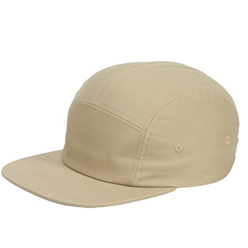 Logo 3D Stickerei benutzerdefiniertes Logo Neues Design unstrukturierte Low Profile Camp Blank Plain Nylon 5 Panel Hut
