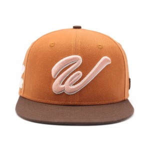 OEM/ODM 6 Panel benutzerdefinierte Stick -Logo ausgestattete Kappen Hüte