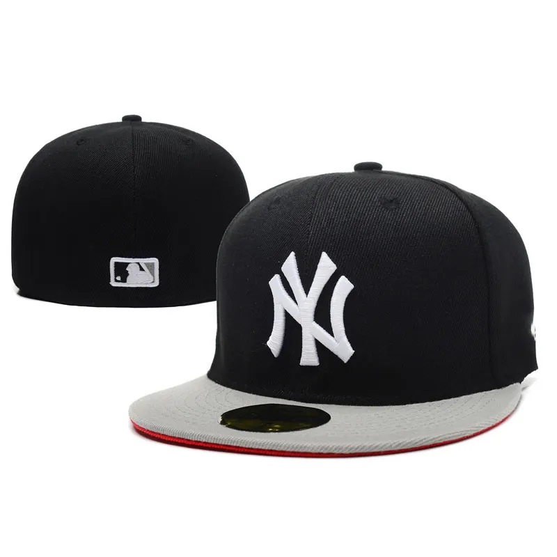 2023 Fashion Custom 6 Panel Flat Bim Sticked Logo Men \'s Outdoor Sports Baseball Mütze für Großhandel