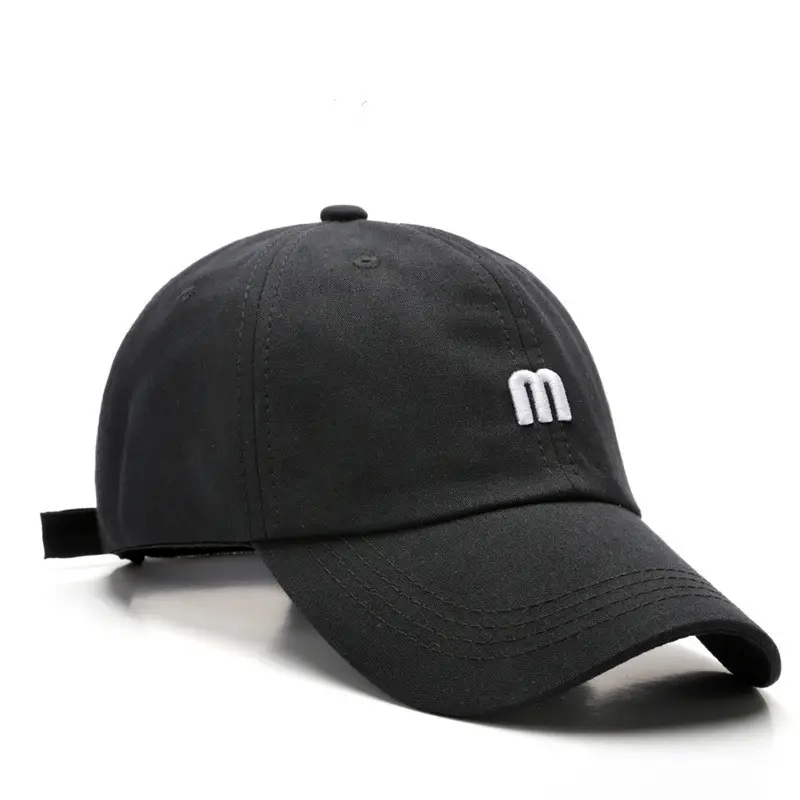 Hochwertige Kappen bestickter Hut 6 Panel benutzerdefinierte Baseballkappen bestickter Papa Hut