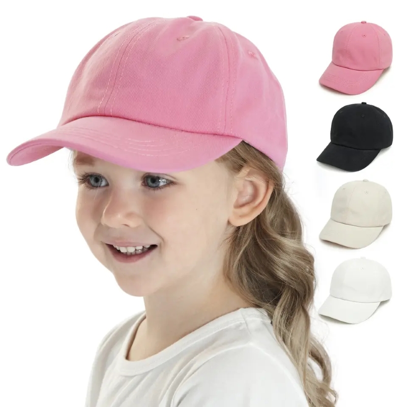 Frühlings Sommer Neue Outdoor -Sonnenkleid Kleinkind Trucker Hüte Baseball Sport Cap Kinder Kinder Hut Girl Junge Baby Hut