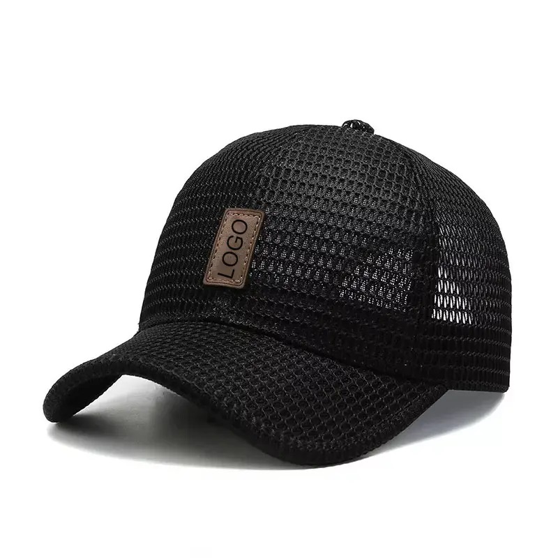 Sommer -Mesh atmungsaktiven weiblichen koreanischen Baseballkappe Männliche Freizeit im Freien Sonnencreme Sonnenschutz Net Hut