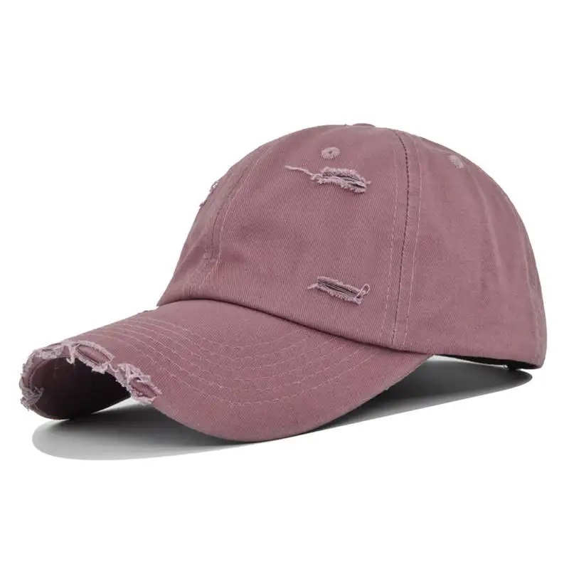 2023neuer Stil Buntes kundenspezifisches Logo Baumwolle Vintage Baseball Cap Distressed Dad Hut