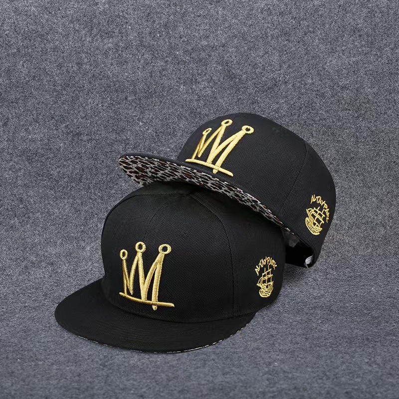 Hut Men \'s Trendy Flat Eaves Männer Hip-Hop Hat Koreanische Version von INS Trendy Brand Summer Flat Edge Baseball Cap Women\' s Flat Zungenkappe