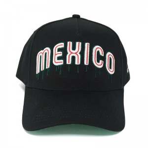 Großhandel laufende Baumwolle Custom 3D Stickerei strukturiert einen Rahmen Baseballhut 5 Panel Sport Baseballhüte für Männer Frauen